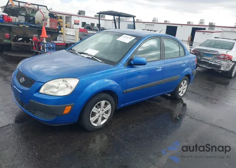 2008 Kia Rio Lx z USA, uszkodzony, nr VIN KNADE123986385628